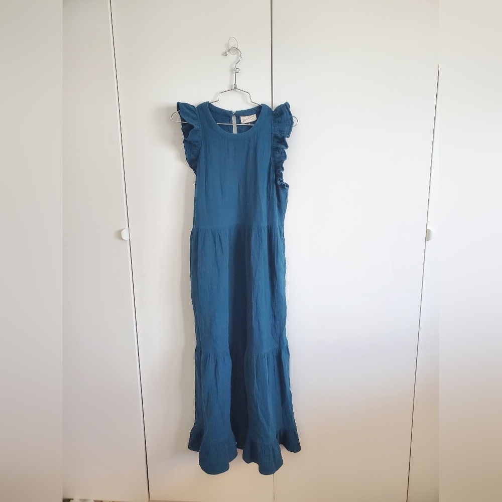 Gauze cotton dress size M
